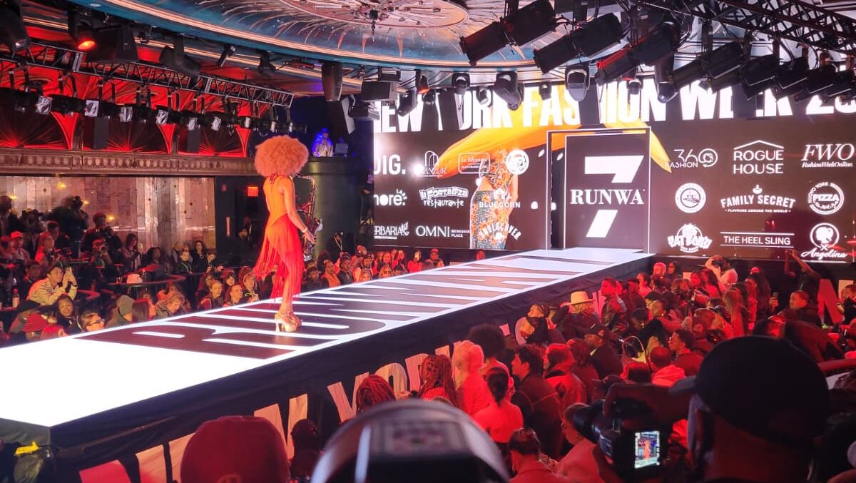 Davinci at Runway 7 Fashion show during NY Fashion Week